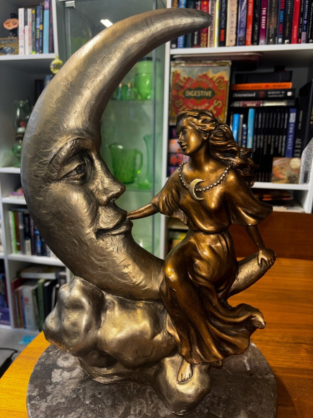 Alice Heath 1994 “Talking to the Moon” sculpture